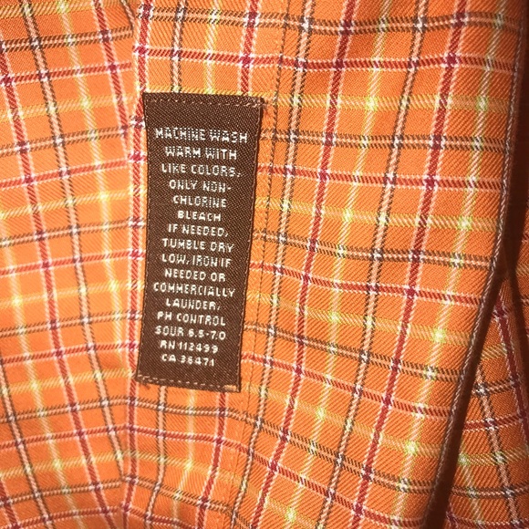 TailorByrd Short Sleeve Regular Fit Shirt Plaid Lg - Picture 6 of 6